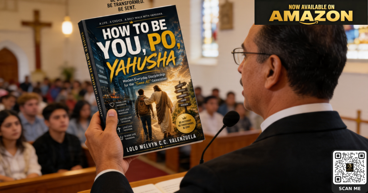 How to Be You Po Yahusha Book Cover by Lolo Melvyn Valenzuela