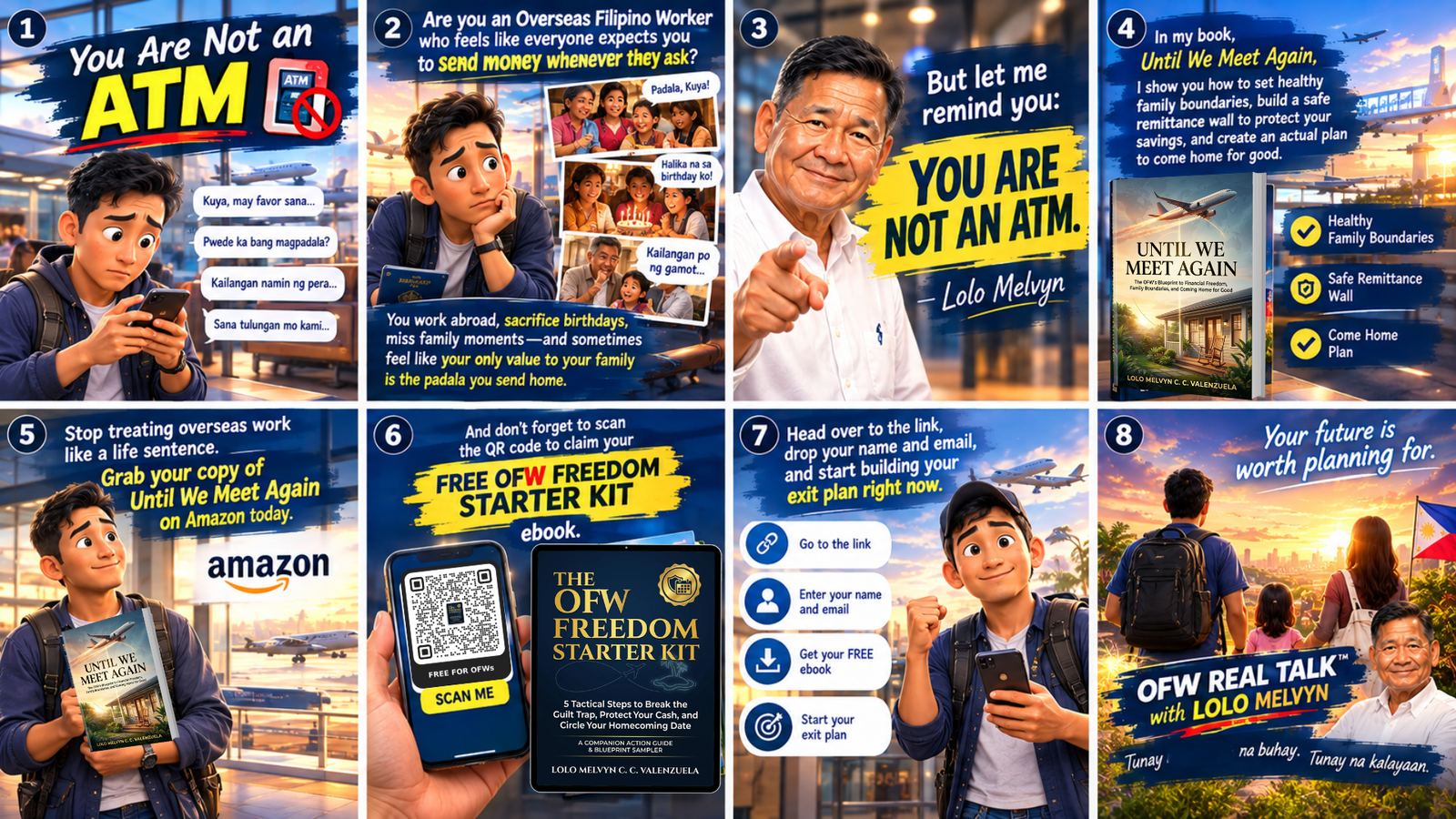 You Are Not an ATM - OFW Financial Freedom and Family Boundaries Guide by Lolo Melvyn